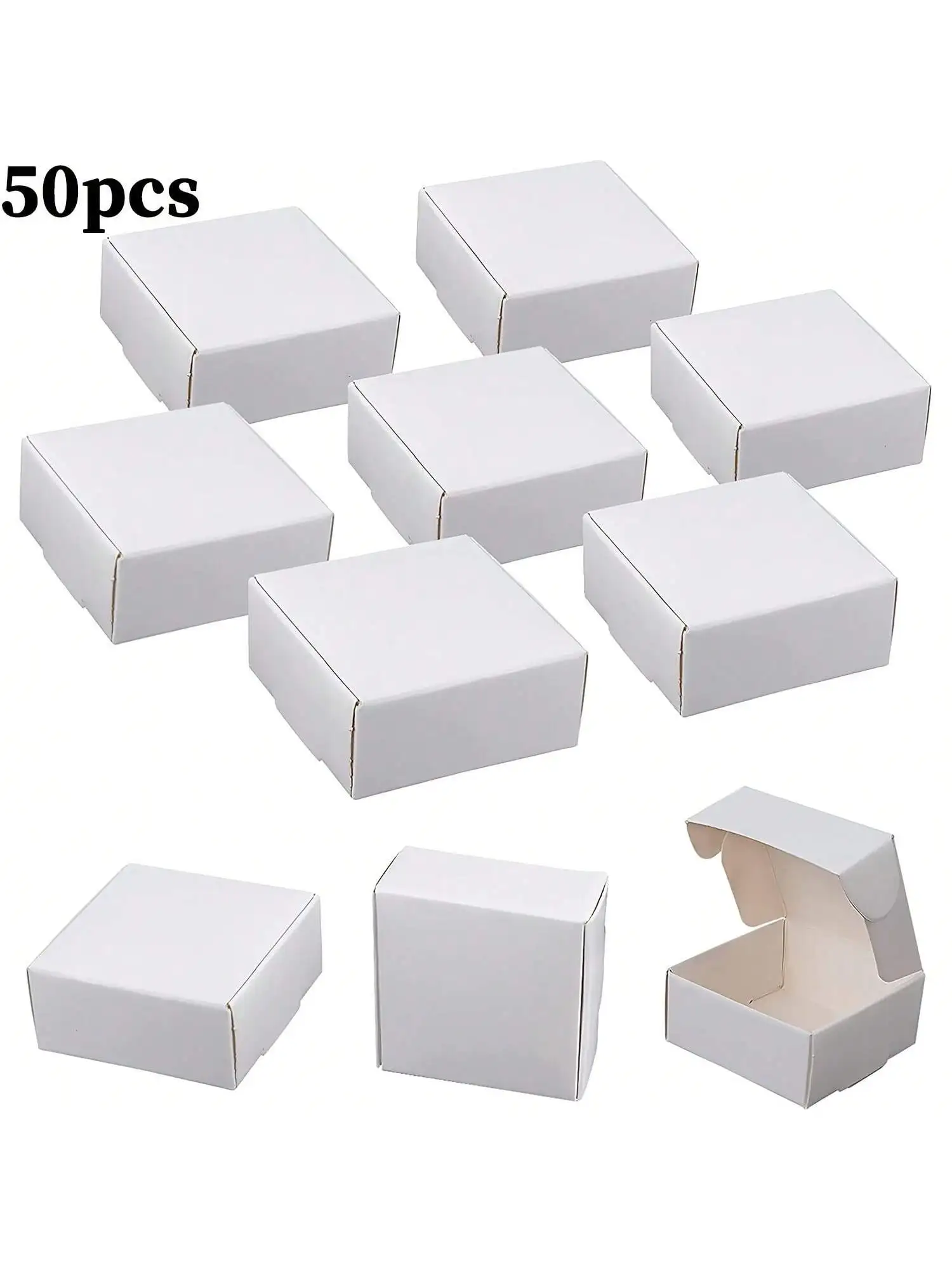 Картонные коробки для украшений, коричневые