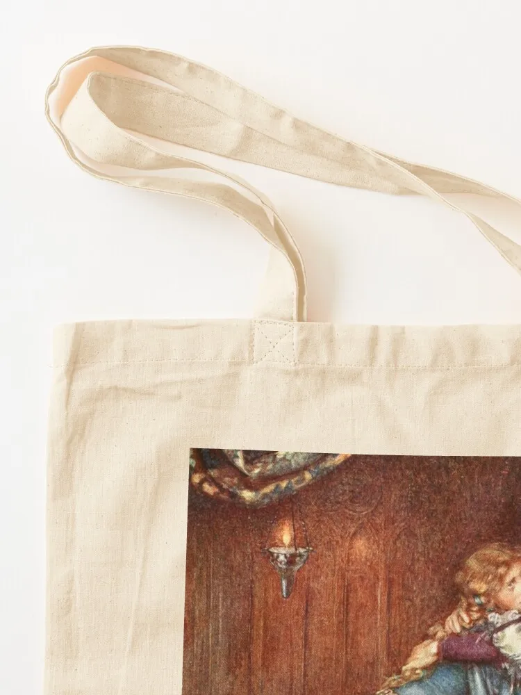 Guinevere and Lancelot - Eleanor Fortescue Brickdale Tote Bag складная многоразовая сумка холщовая для