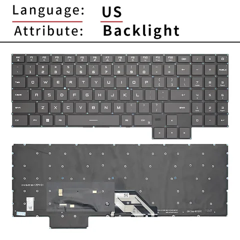 Клавиатура для ноутбука, США, русская клавиатура для Xiaomi Redmi G/Pro 2022, RMG2212, 2213 2214, 2215-AI AJ AD, клавиатура с подсветкой для ноутбука