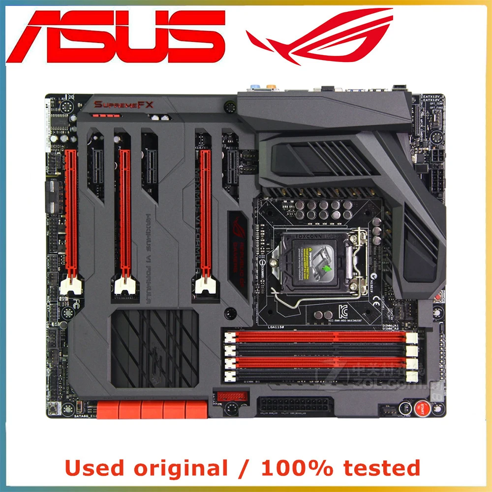 Материнская плата для компьютера ASUS Maximus VI Formula LGA 1150 DDR3 32 ГБ для Intel Z87 материнская плата для настольного компьютера SATA III PCI-E 3,0 X16