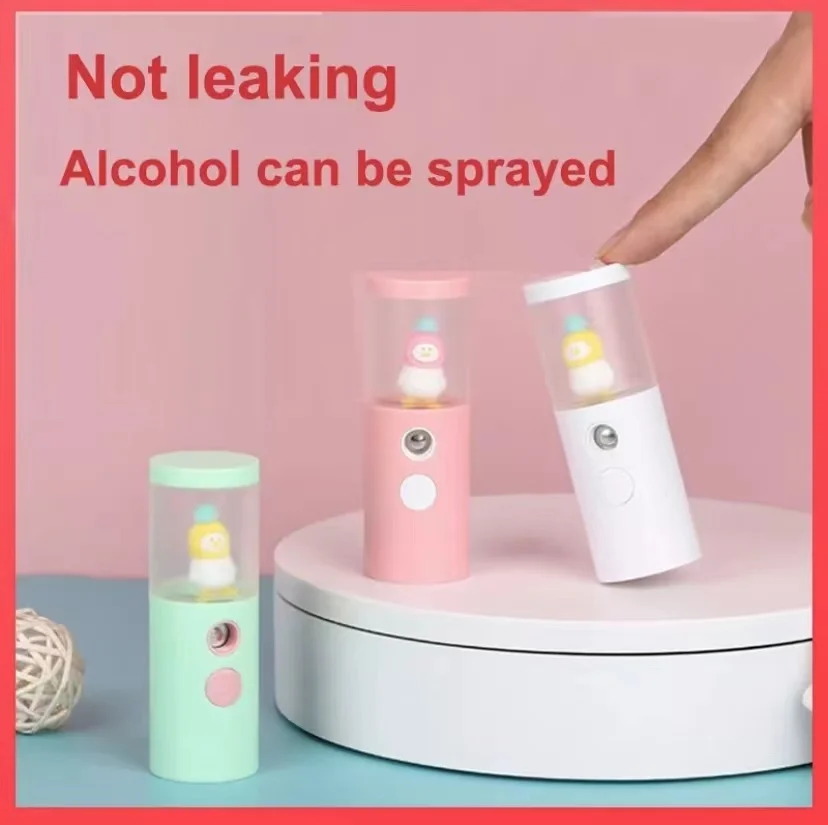 

Nano Facial Hydrator Sprayer Nebulizer Beauty Instruments Home Use Mini USB Rechargeable Humidifier Face Steamer Skin Care