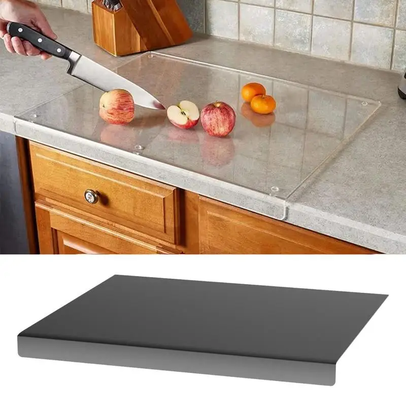 

Acrylic Cutting Boards Non-Slip Vegetable Fruit Meat Chopping Block Double-Sided Use Kitchen Multi-function Adhesive Board