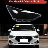 car headlamp glass lamp transparent lampshade shell headlight cover for hyundai celesta 2017 2018 2019 auto light housing case