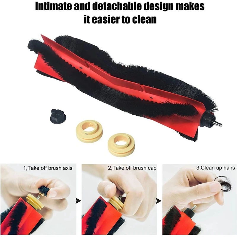 Запчасти для пылесоса Xiaomi Roborock S6 S60 S65 S5 Max T6 основная боковая щетка фильтр НЕРА