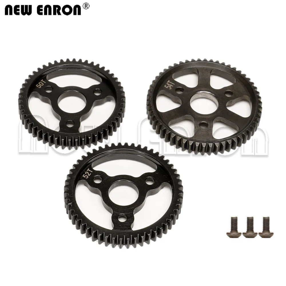 

Новинка, стальная зубчатая шестерня ENRON 50/52/53/54T 32P 0,8 м для радиоуправляемых автомобилей, взрослые Traxxas Slash Stampede rusler 4x4 6842 6843 3956