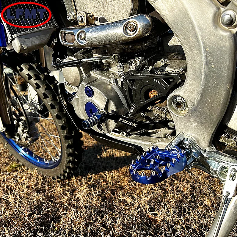 Грязевой велосипед серия 7 педаль синий для YAMAHA YZ65 YZ85 YZ125 YZ250 YZ250F YZ450F YZ125X YZ250X FX WR250F