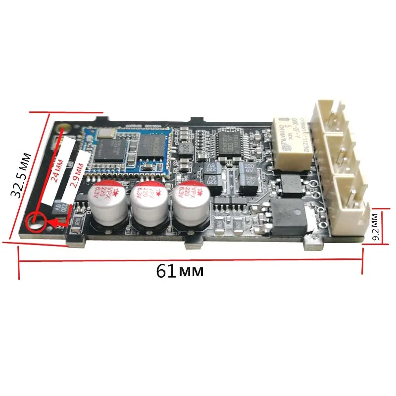 Модуль ресивера LUSYA QCC5125 Bluetooth 5.1 Φ + DSP PCM5102A DAC 32 бит 384 кГц для Hi-Fi аудиоусилителя |