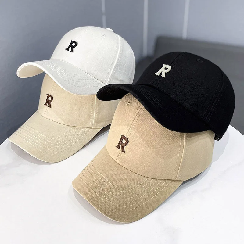 

2020 New styleHan edition ins the new R embroidery joker fashion leisure sunshade cap children during the spring and autumn day