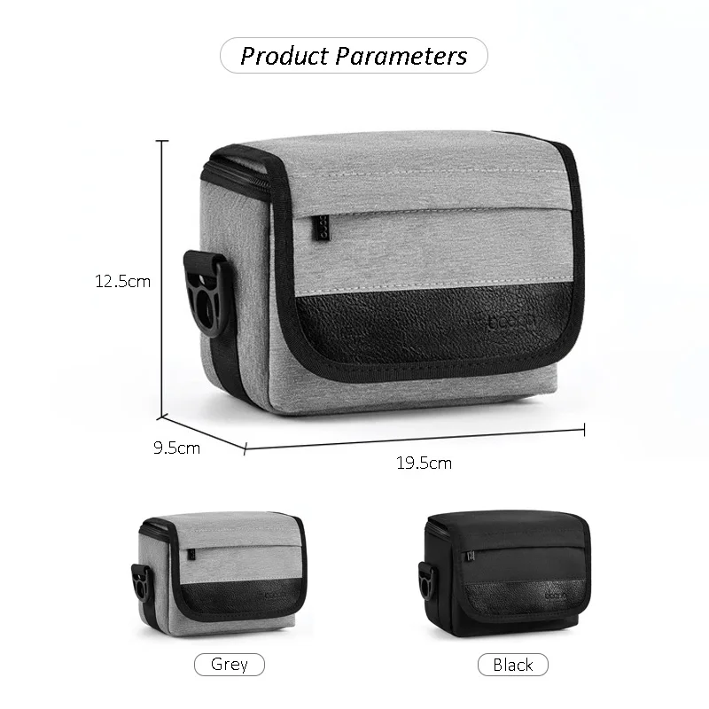 Сумка для камеры DSLR хранения плечевого ремня SLR Сумки телеобъектив DV Nikon Sony