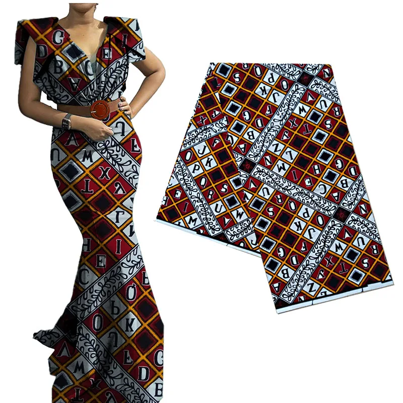 Ткань для шитья платья из натурального воска 100% хлопок | Дом и сад