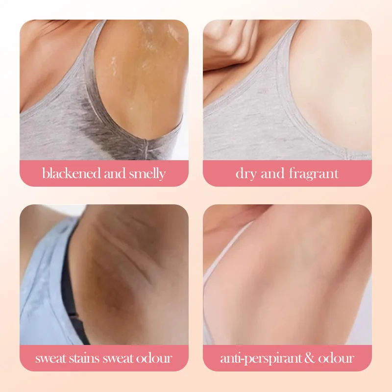 Фото Роликовый дезодорант-крем для подмышек и шеи с шариками-роликами, освежающий, без запаха, от пота и неприятного запаха, ароматизированный крем для тела №5