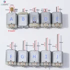 Автомобильный двигатель дверного замка AZGIANT FC280 с защелкой, 12 В постоянного тока, складной зеркальный двигатель, двигатель ESL steer ELV Lock, двигатель бензобака, топливный двигатель