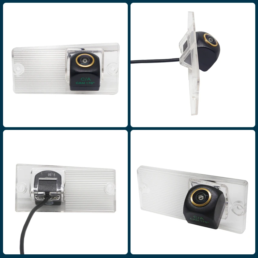 Камера заднего вида AHD 1080P 170 ° рыбий глаз для Kia Sportage MK2 Naza Sorento BL MK1 2003 ~ 2010 HD ночное