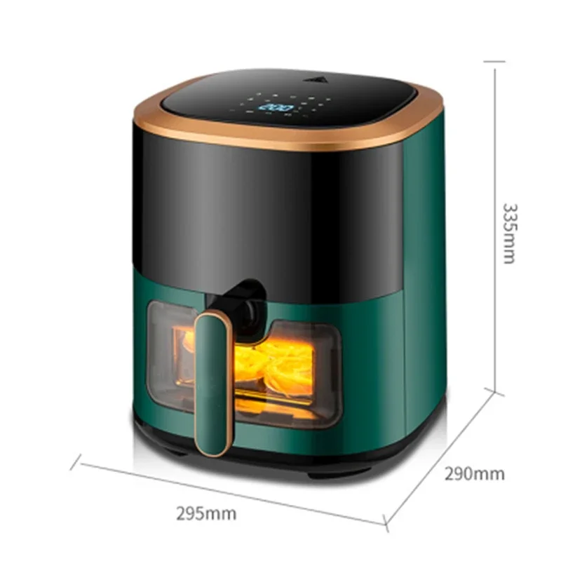 Визуальная фритюрница Новая электрическая большая емкость горячий воздух