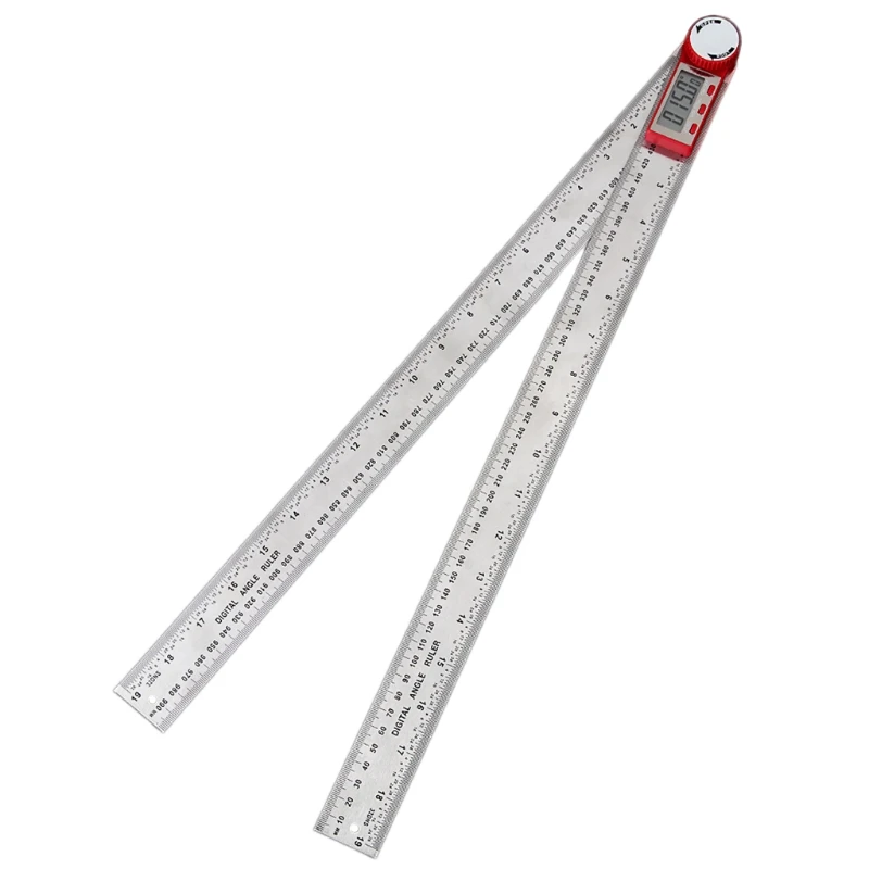 

Digital Angle Ruler Meter 0-200mm 0-300mm 0-500mm Ruler Inclinometer Electron Goniometer Protractor Angle Finder Scale Measuring