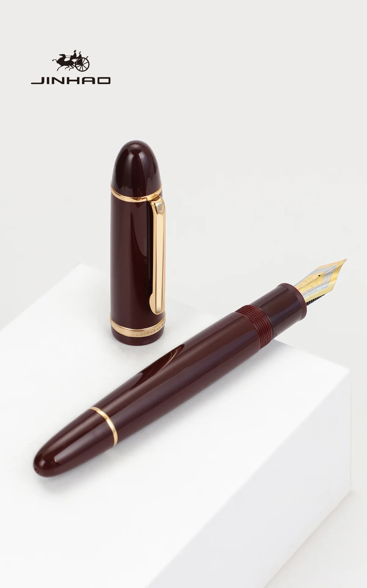 

Черная акриловая авторучка Jinhao X159