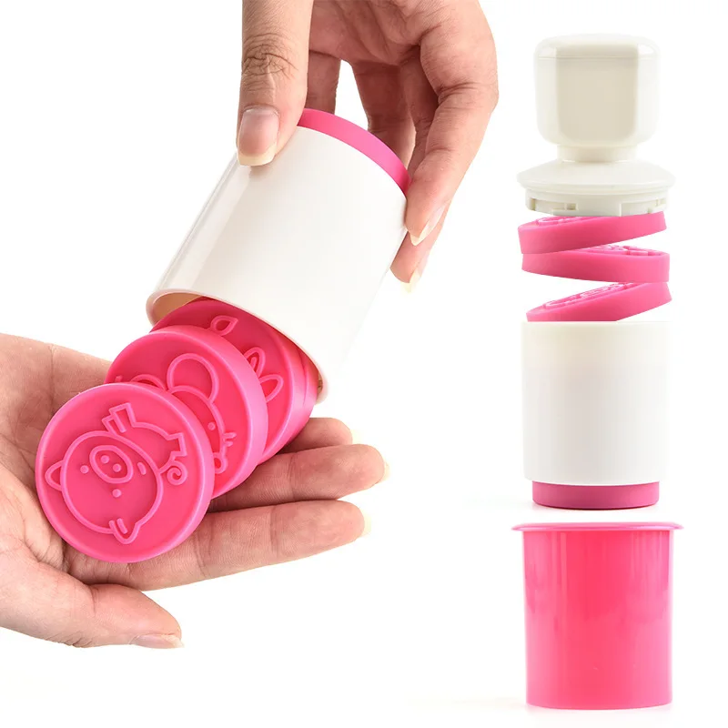 

1PCS 3D Silicone Biscuit Mould Food Grade Silicone Seal DIY Pastry Cake Biscuit Sealing Die Cut Candy Biscuit Mould Cooking Tool