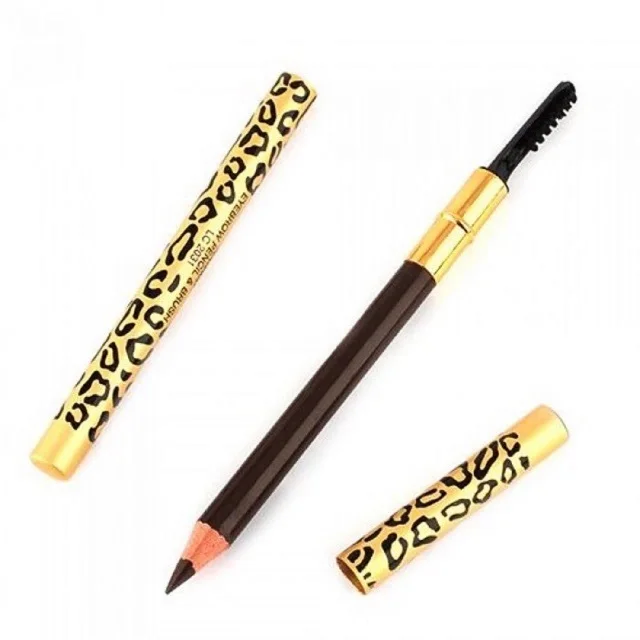 

2pcs Leopard Eyebrow pencil with brush per pcs