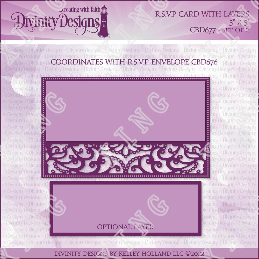 

R.s.v.p. Card with Layers Metal Cutting Die Scrapbook Embossed Paper Card Album Craft Template Stencils New for 2022 Arrival