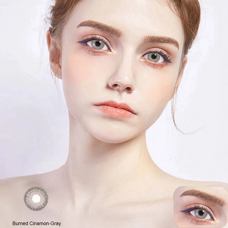 

EYESOUL 2 шт. Cinam оригинальная зеленая фотолинза для глаз, мягкие цветные линзы с диоптриями, Необычные линзы