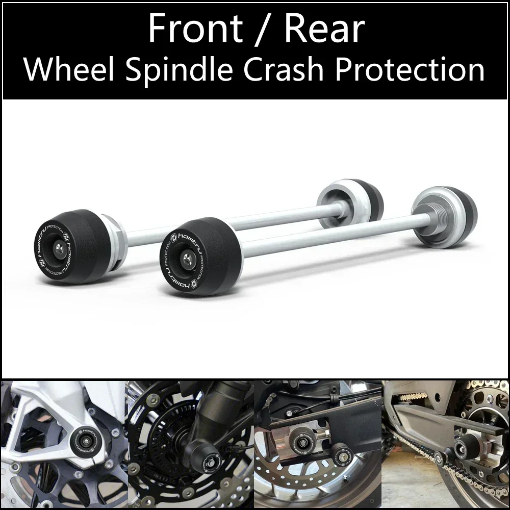 Для Husqvarna 701 Supermoto &amp Enduro 2016-2024 Передняя Задняя ось колеса вилка поломка слайдер