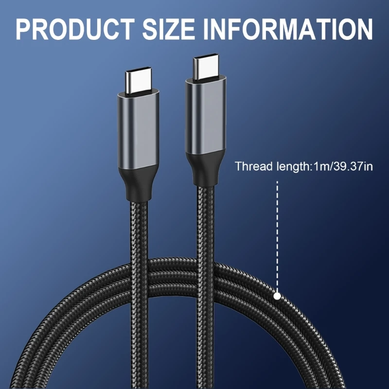 Зарядный кабель USB - 100 Вт/5 А