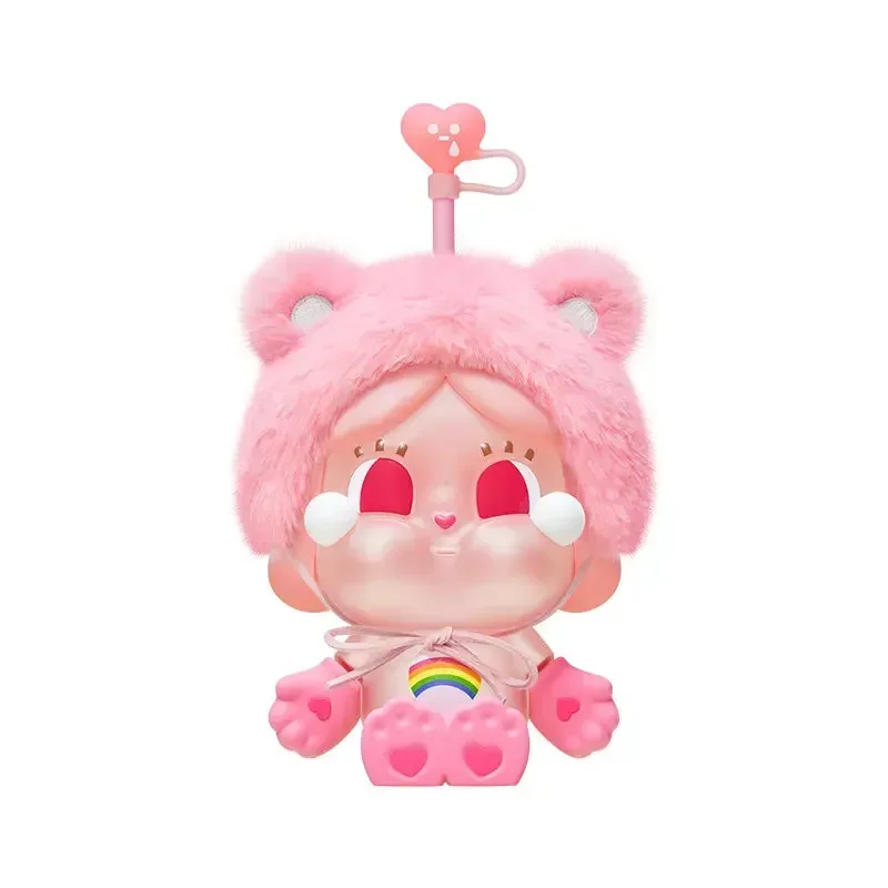 POP MART CRYBABY Серия Care Bears Стеклянная кружка с трубочкой Модная игрушка-сюрприз в случайной коробке Загадочная коробка-сюрприз Фигурка-сюрприз Подарок-сюрприз (art.: 3920dcd8eb780) - 3920dcd8eb780