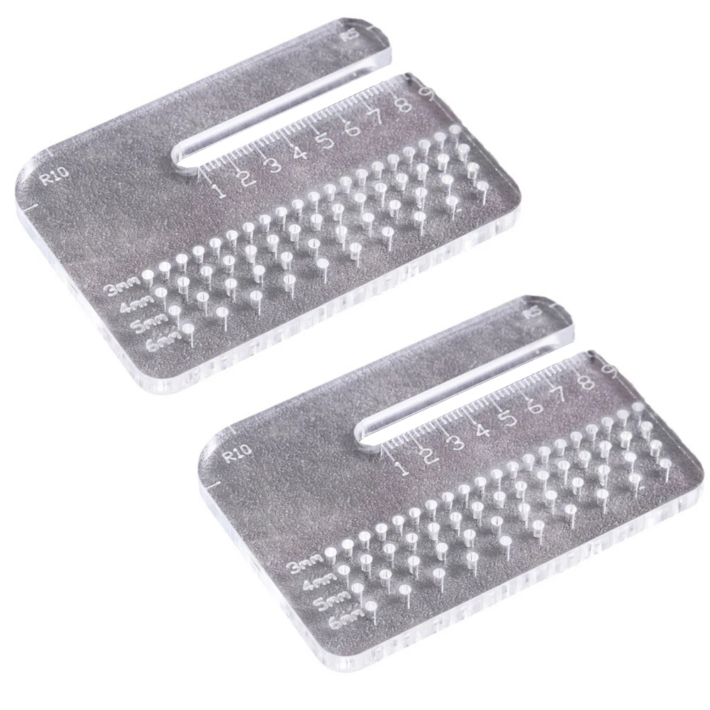 2 шт. вспомогательные пластины для пробивания кожаная вспомогательная пластина