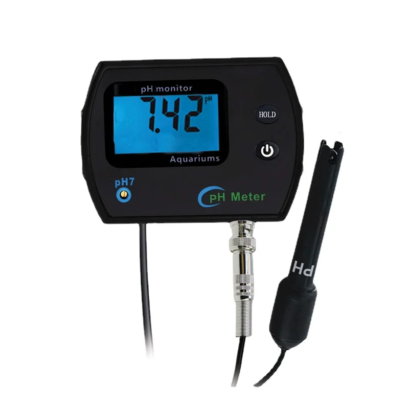 

Display Monitor Acidity Meter Screen With Water 0.00-14.00ph Adaptor Quality Tester Backlight Large Digital