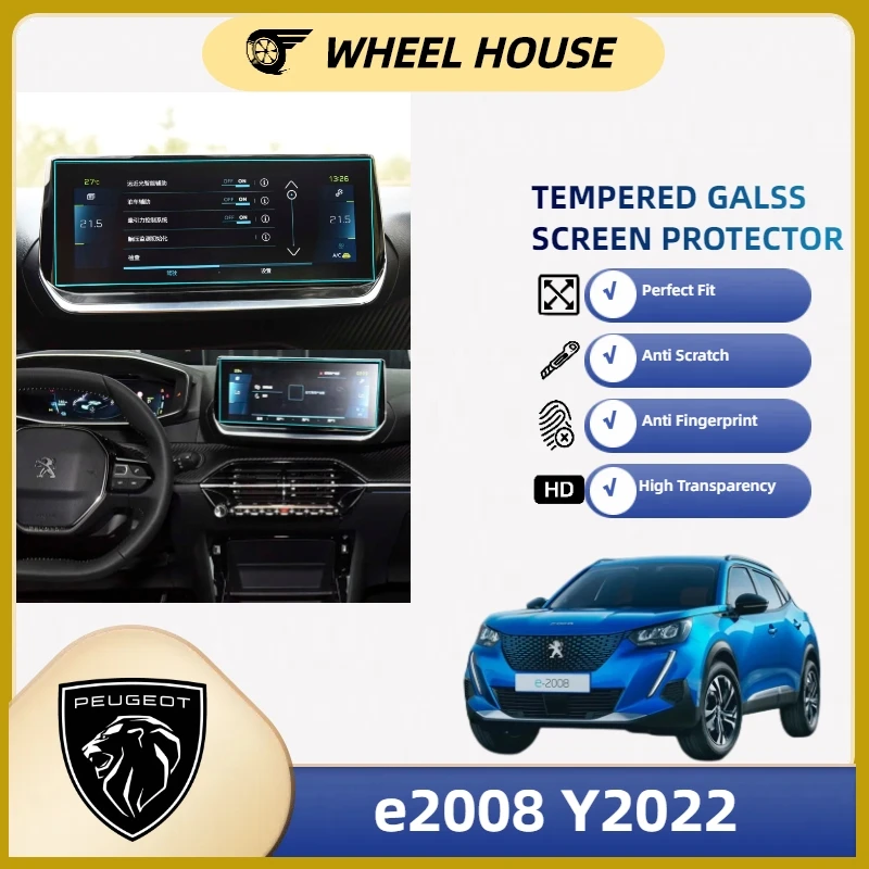 

Tempered Glass Screen Protector for Peugeot e2008 Accessories