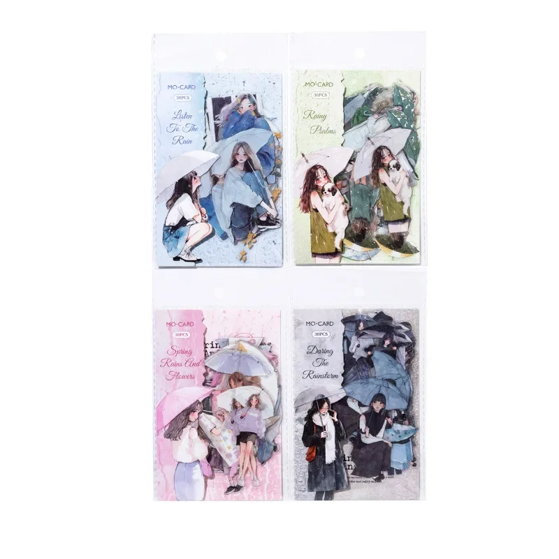 

Jianwu Rain Overture Series наклейки для скрапбукинга