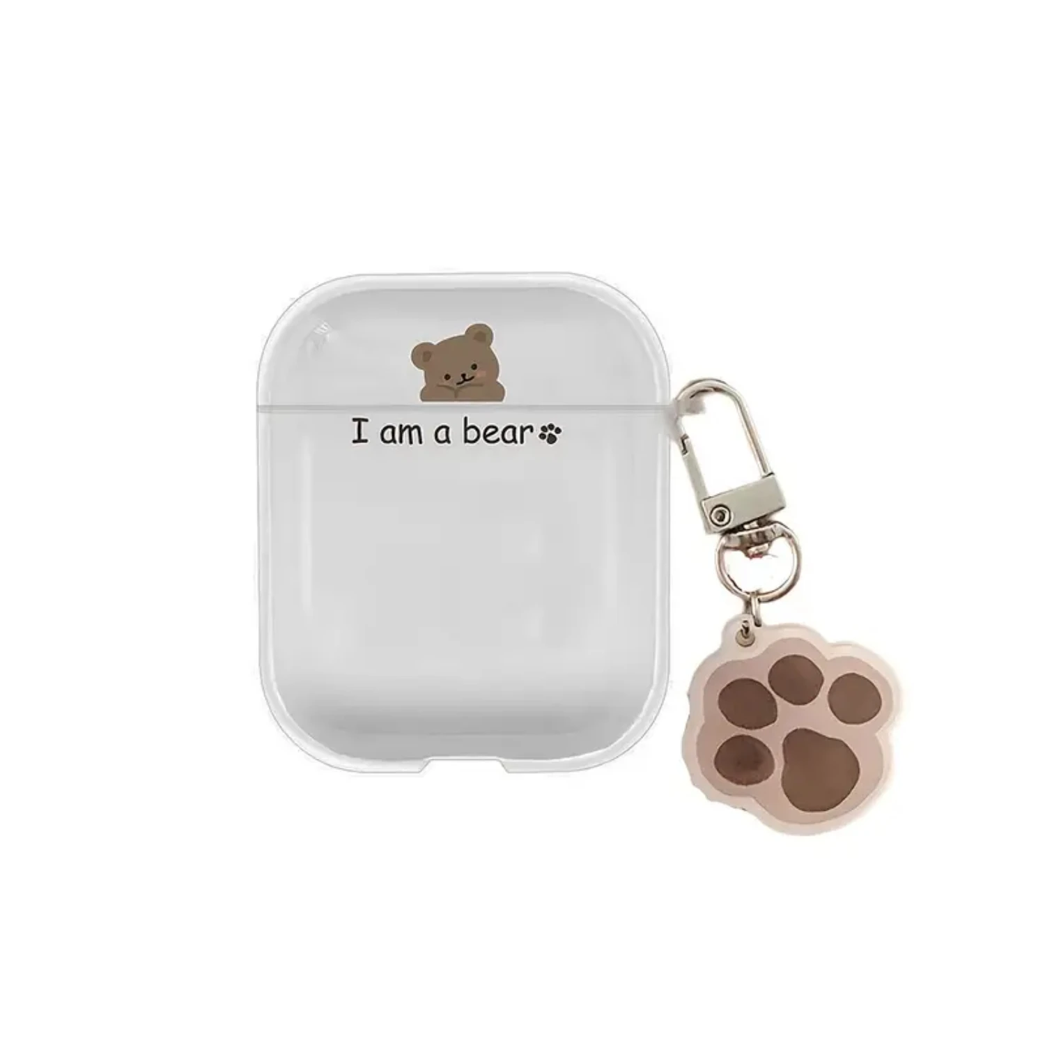 Симпатичный медведь рисунок Airpods2 фотосессия с медведем для AirPods1/2 AirPods Pro Pro2 3