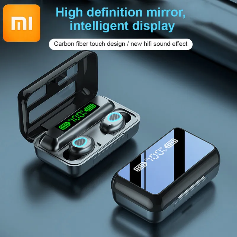 

Xiaomi Wireless Touch Noise Cancelling Headset With Mic Bluetooth 5.1 Sport Waterproof Earphones Tws In Fone Bluetooth Earbuds