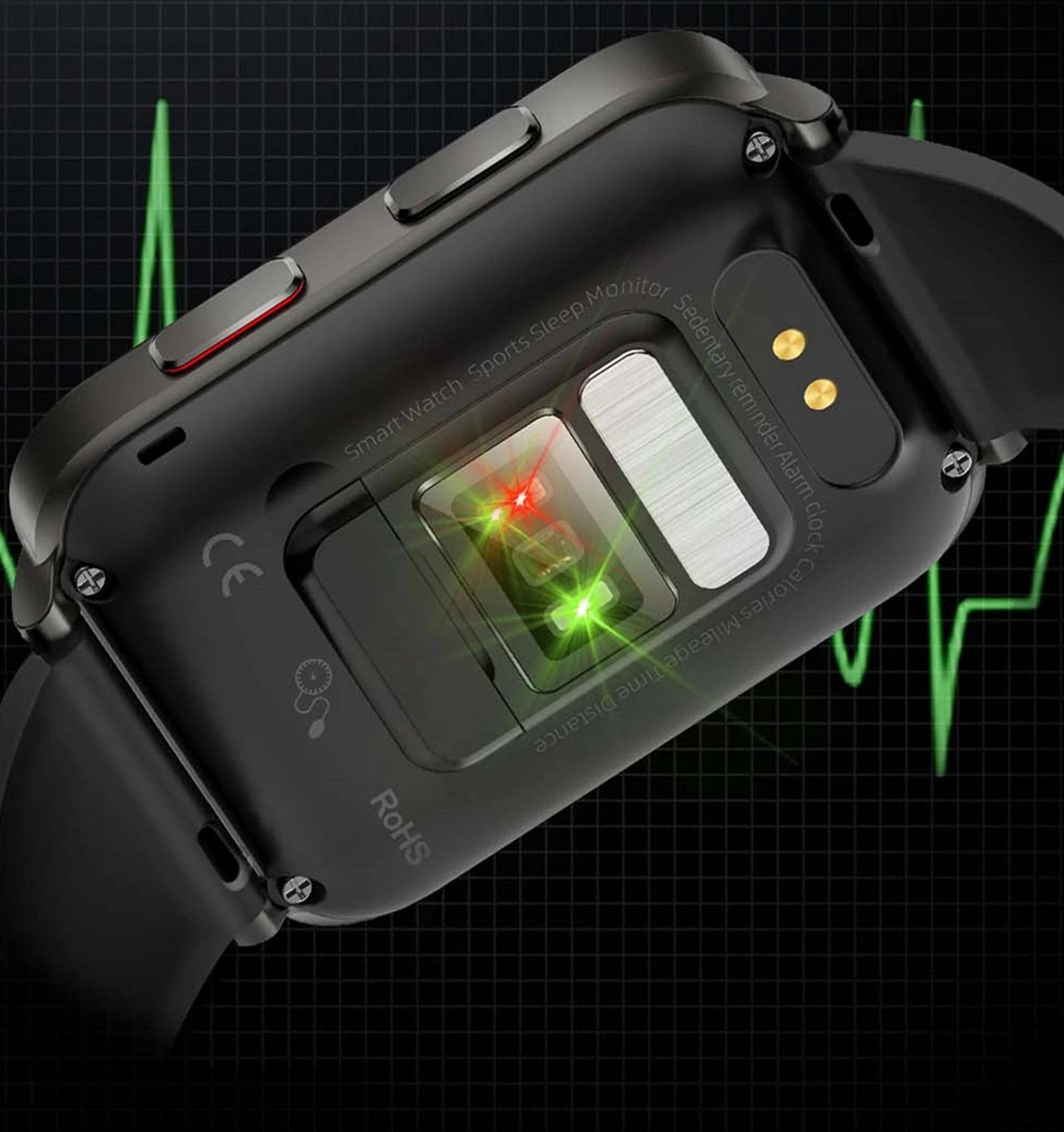 S6T Smart Watch For Men Women Medical Grade Air Pump + Air bag Blood Pressure Body Temperature Heart Rate Elderly Health Watches