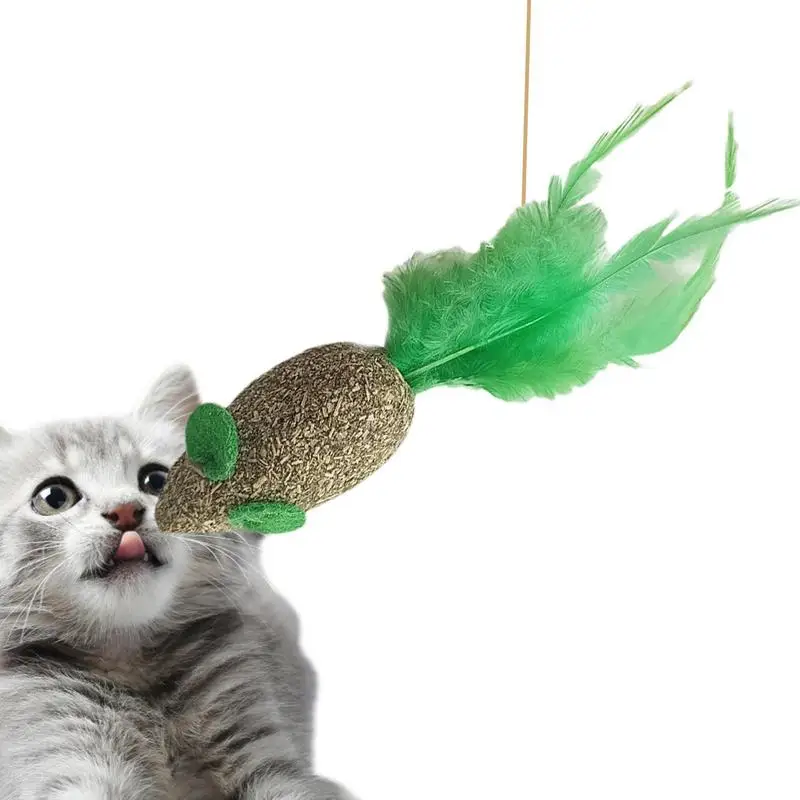 

Catnip Toys Cartoons Edible Catnip Ball Safety Healthy Cat Mint Cats Molar Teeth Clean Teeth Game Pet Toy Cats Molar Catnip Ball