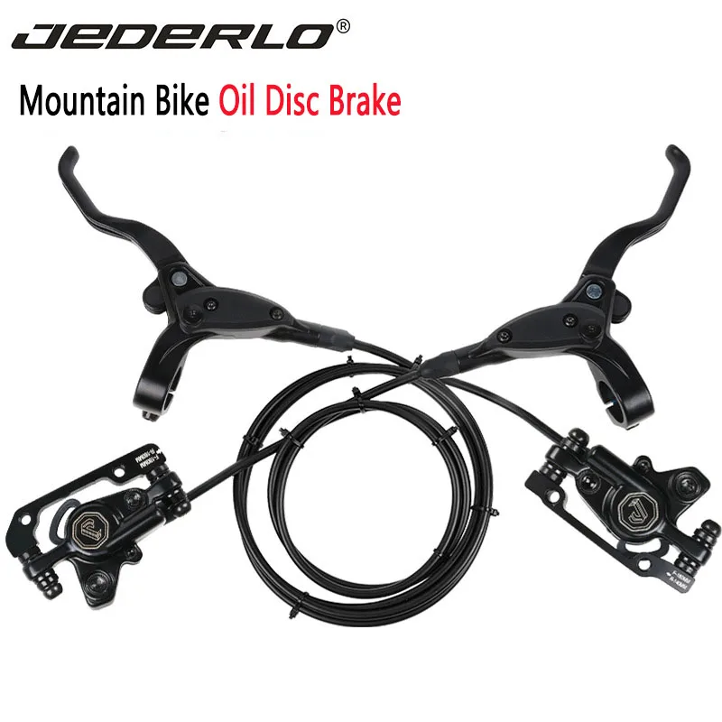 JEDERLO 160 Мм Гидравлические Дисковые Тормоза Для Горного Велосипеда Двухпоршневые