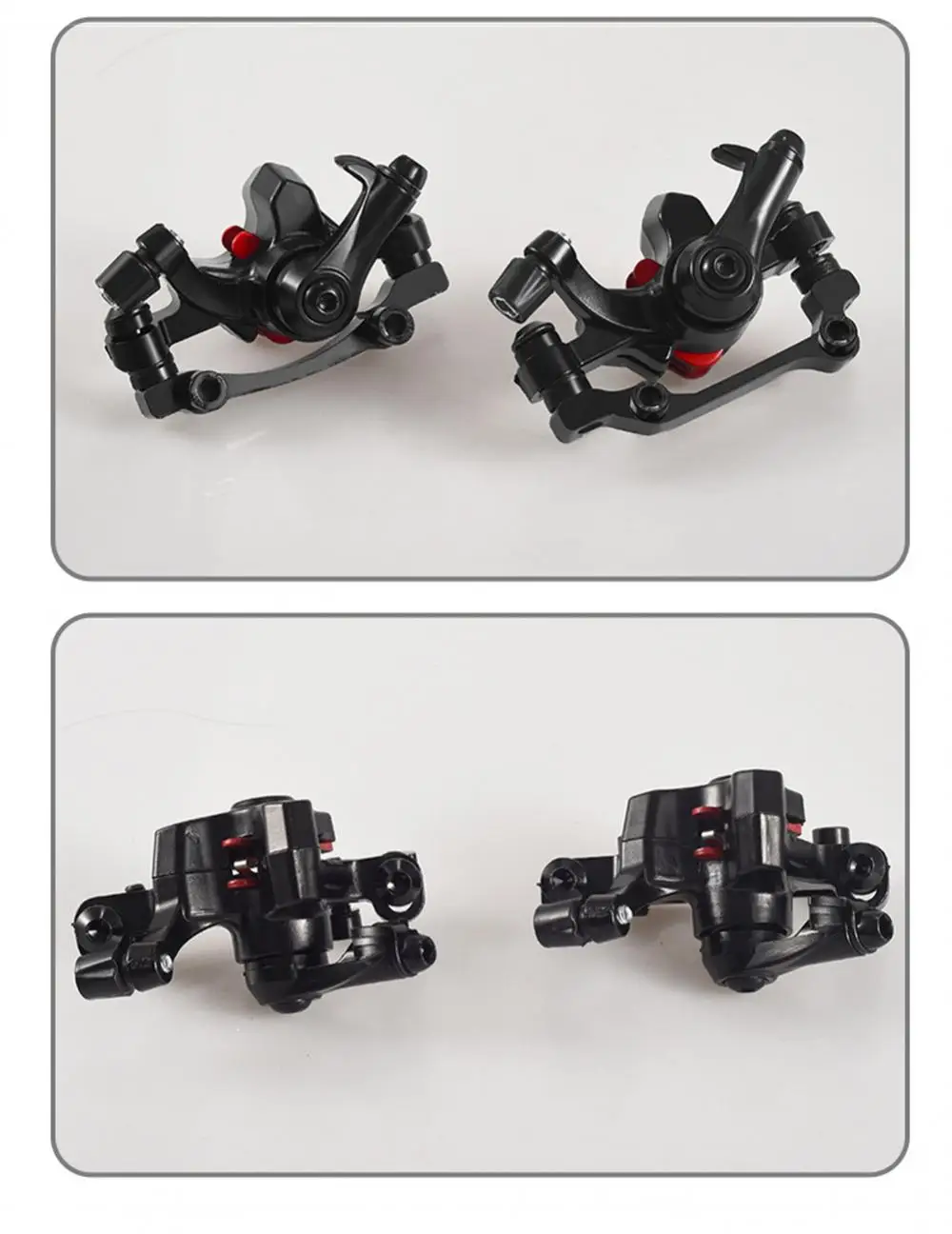 Передний/задний дисковый велосипедный тормоз Alufer механический F160/R140