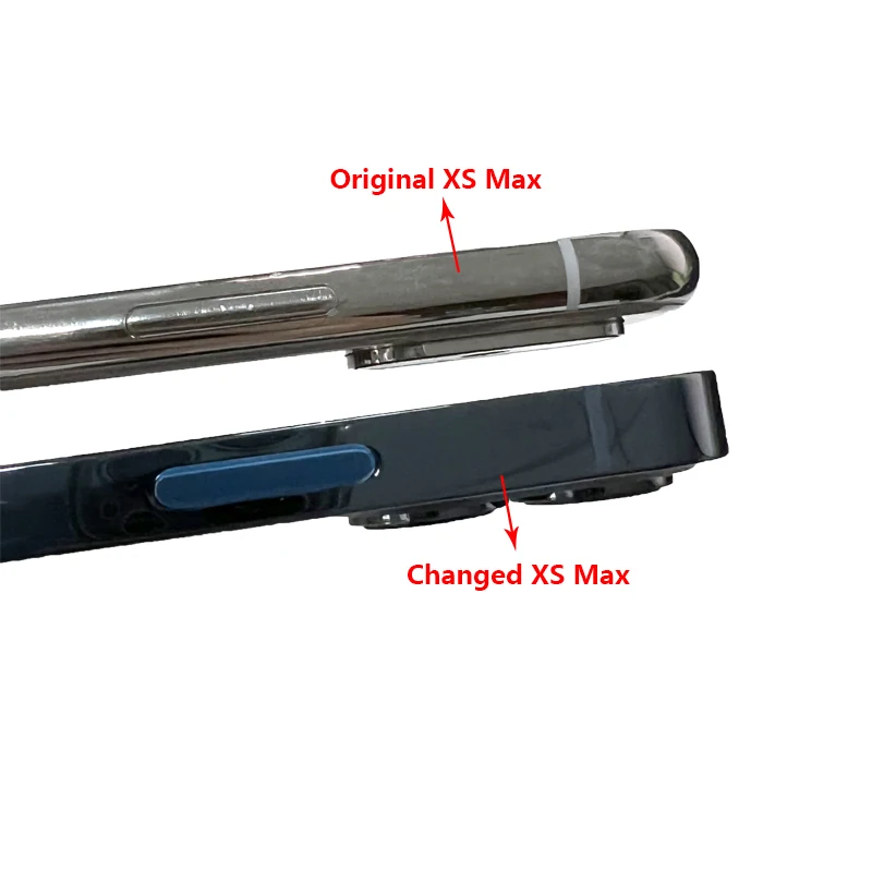 Металлическая задняя крышка TROYPROLY для iPhone XS Max