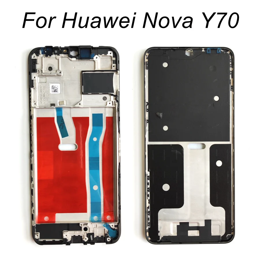

For Huawei Nova Y70 Front LCD Screen Frame Middle Housing Bezel Chassis Faceplate Replacement Parts MGA-LX9 MGA-LX9N