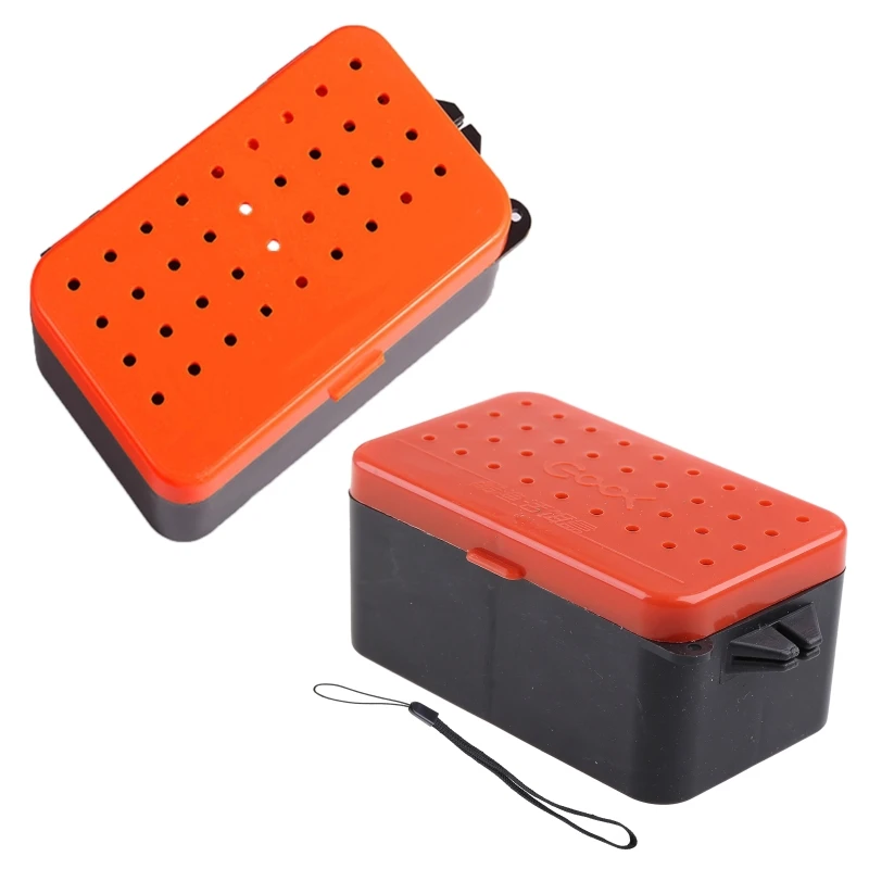 Дышащий контейнер для рыболовных живых приманок держатель коробка органайзер