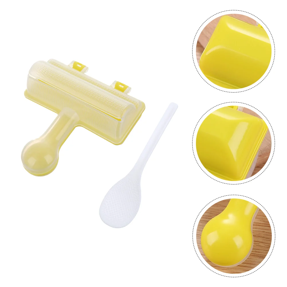 

Sushi Rice Mold Maker Press Kit Making Mould Kimbap Onigiri Roll Paddle Bento Tool Machine Musubi Beginners Spam Convenient Case
