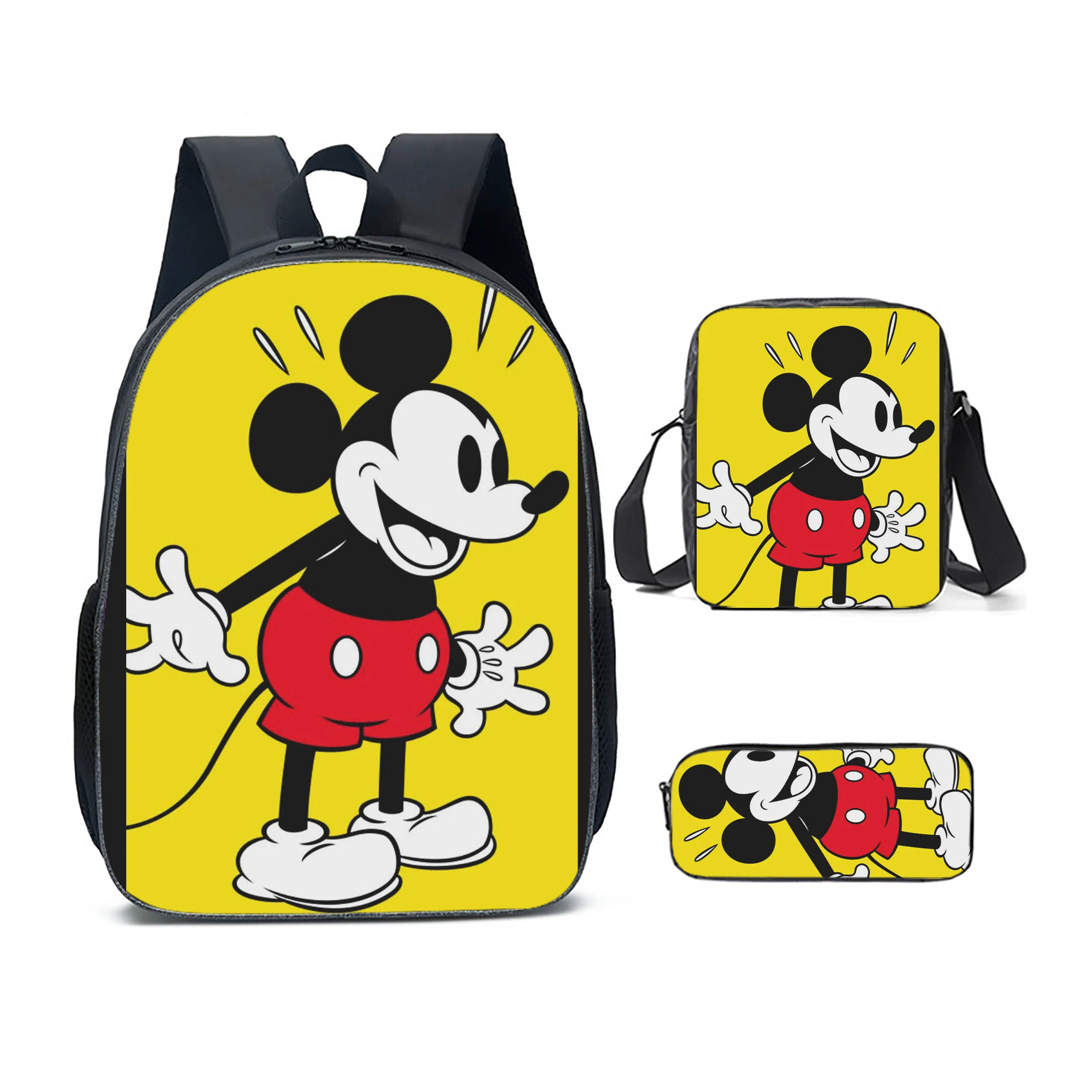 

Disney Mickey CartoonAnime Backpack Kids School Bags Galaxy Space for Casual Schoolbags Starry Night Laptop Travel Bags