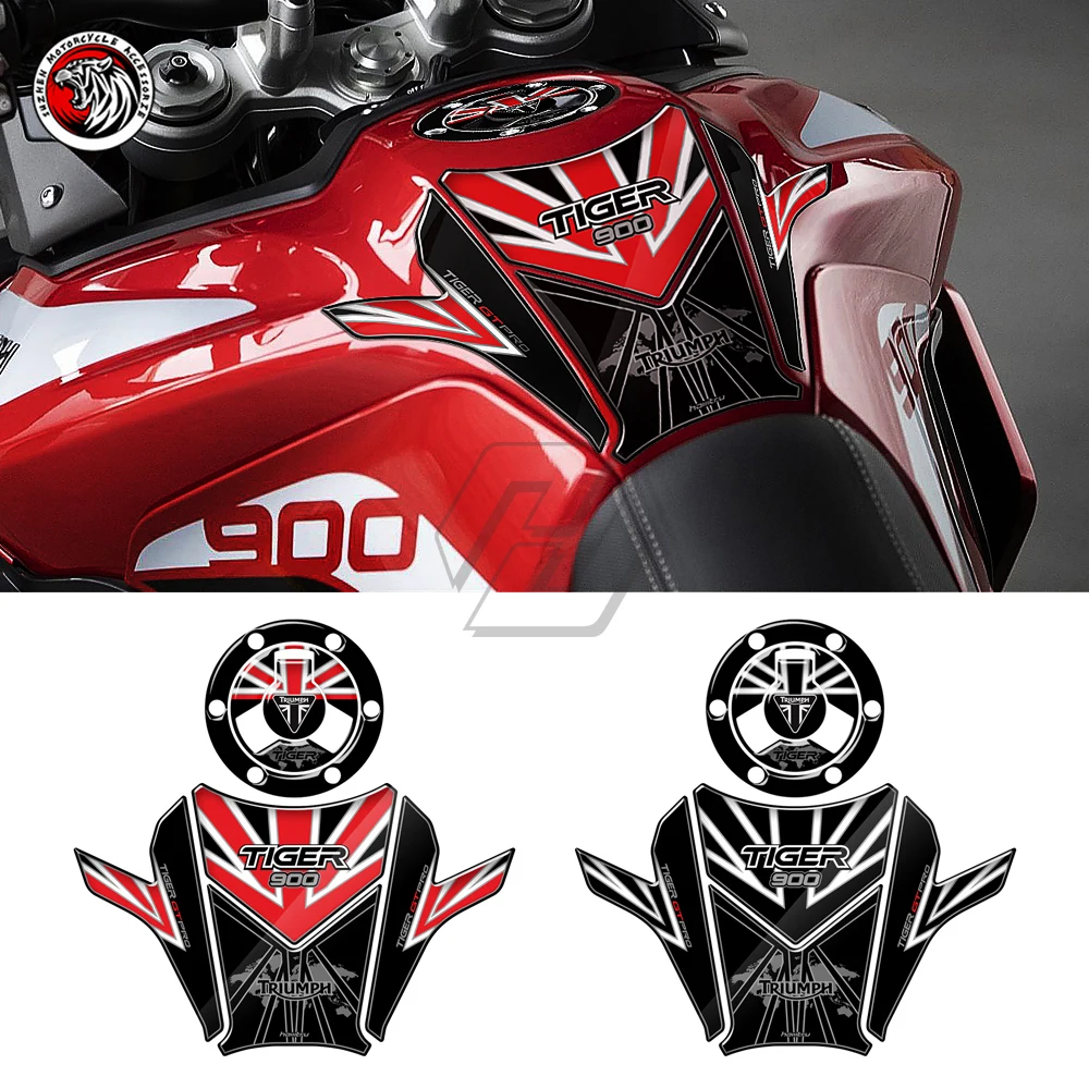 

Motorcycle Gas Tank Pad Protection Decals Fits for Triumph Tiger 900 Rally Pro 900GT 2020-