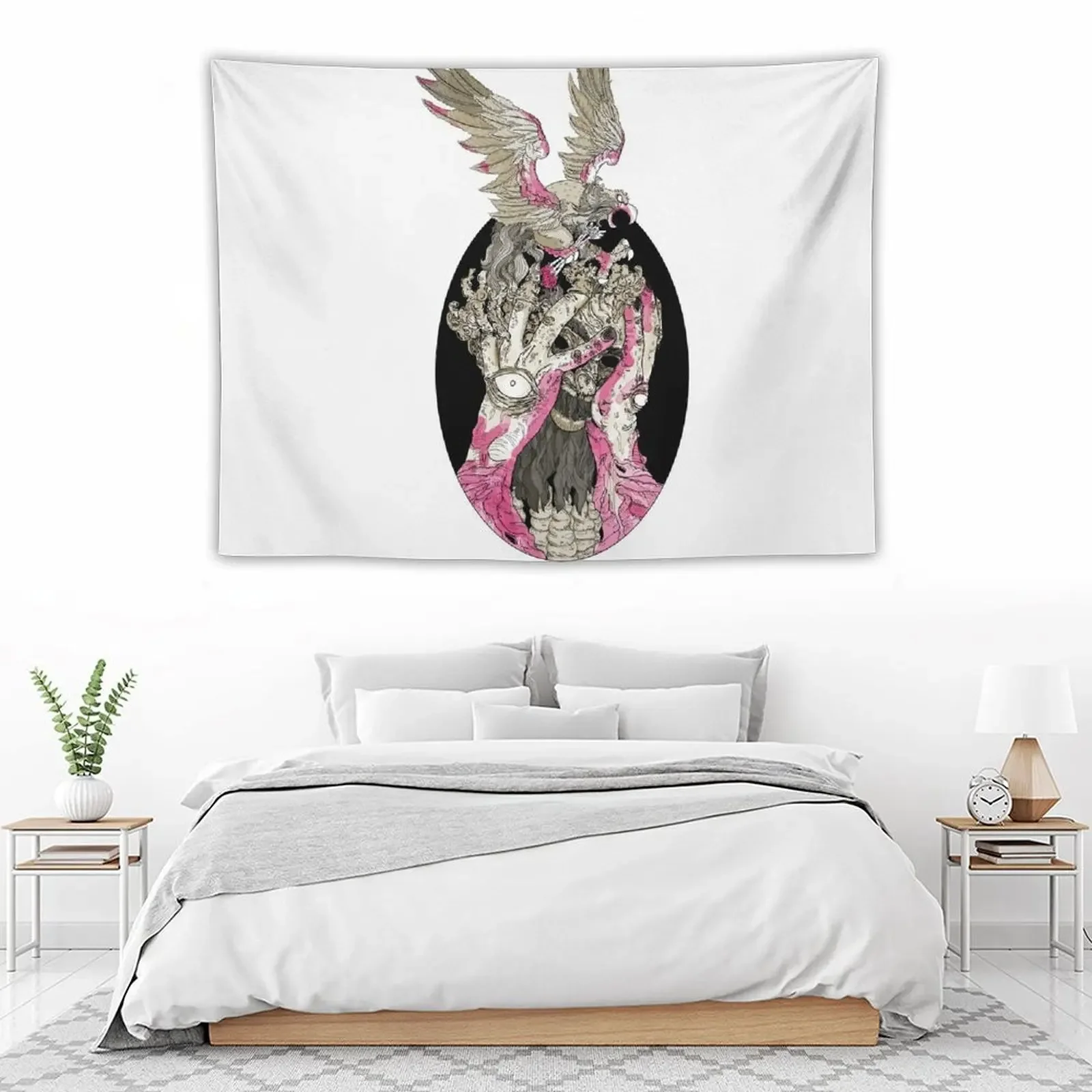 Каждый раз когда я выдыхаю гобелен украшение для комнаты эстетика Настенный