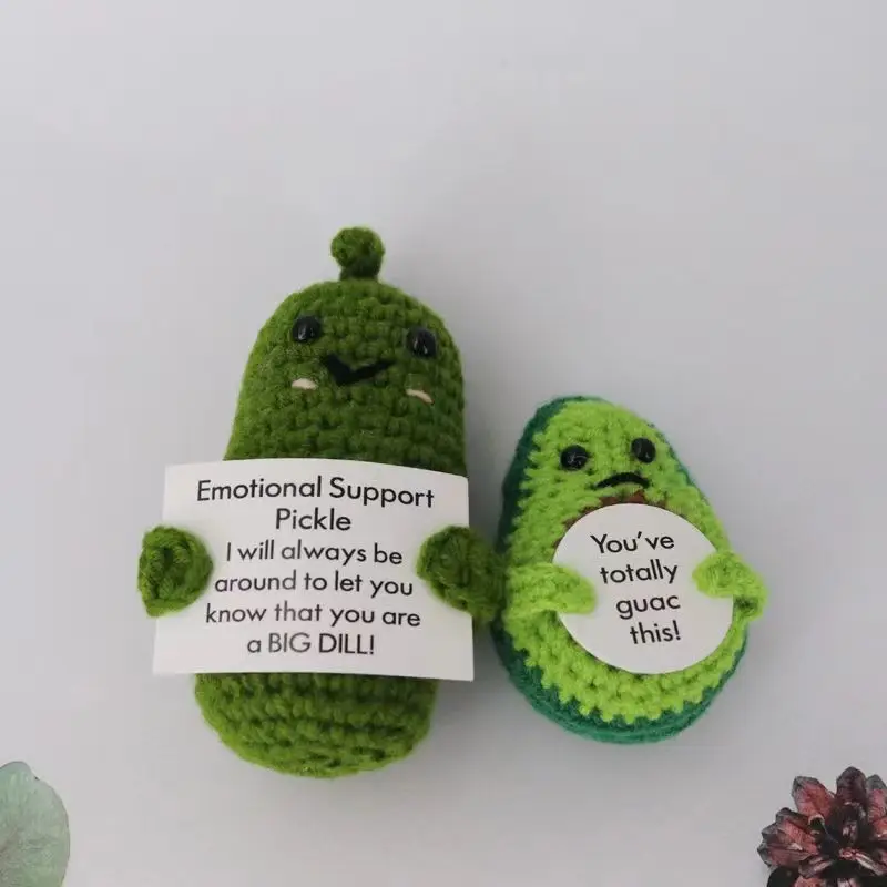 Вязаная кукла-ананас