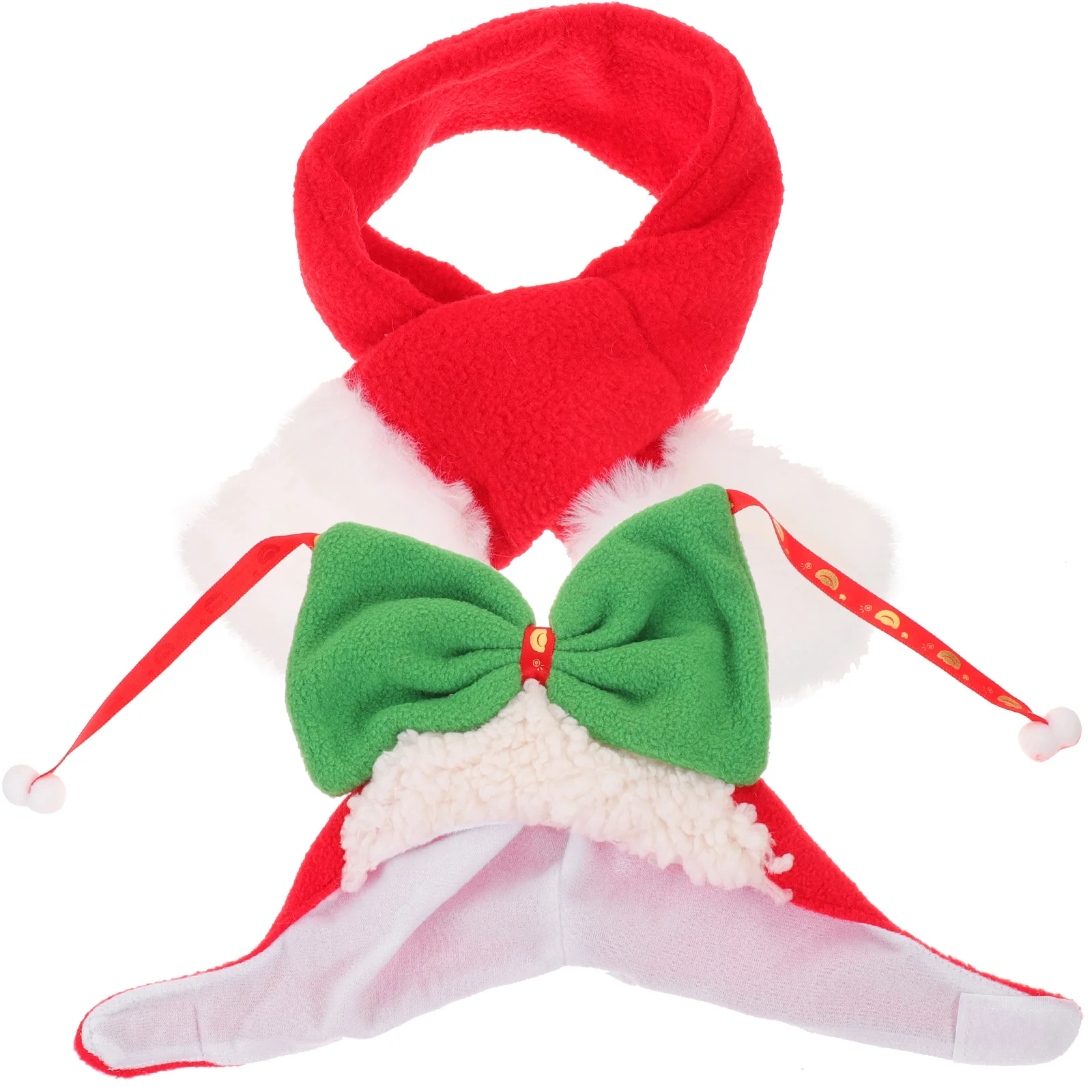 

Pet Hat Puppy Dog Scarf Headdress Headband Head Cover Birthday Cottonhousehold Set Supplies