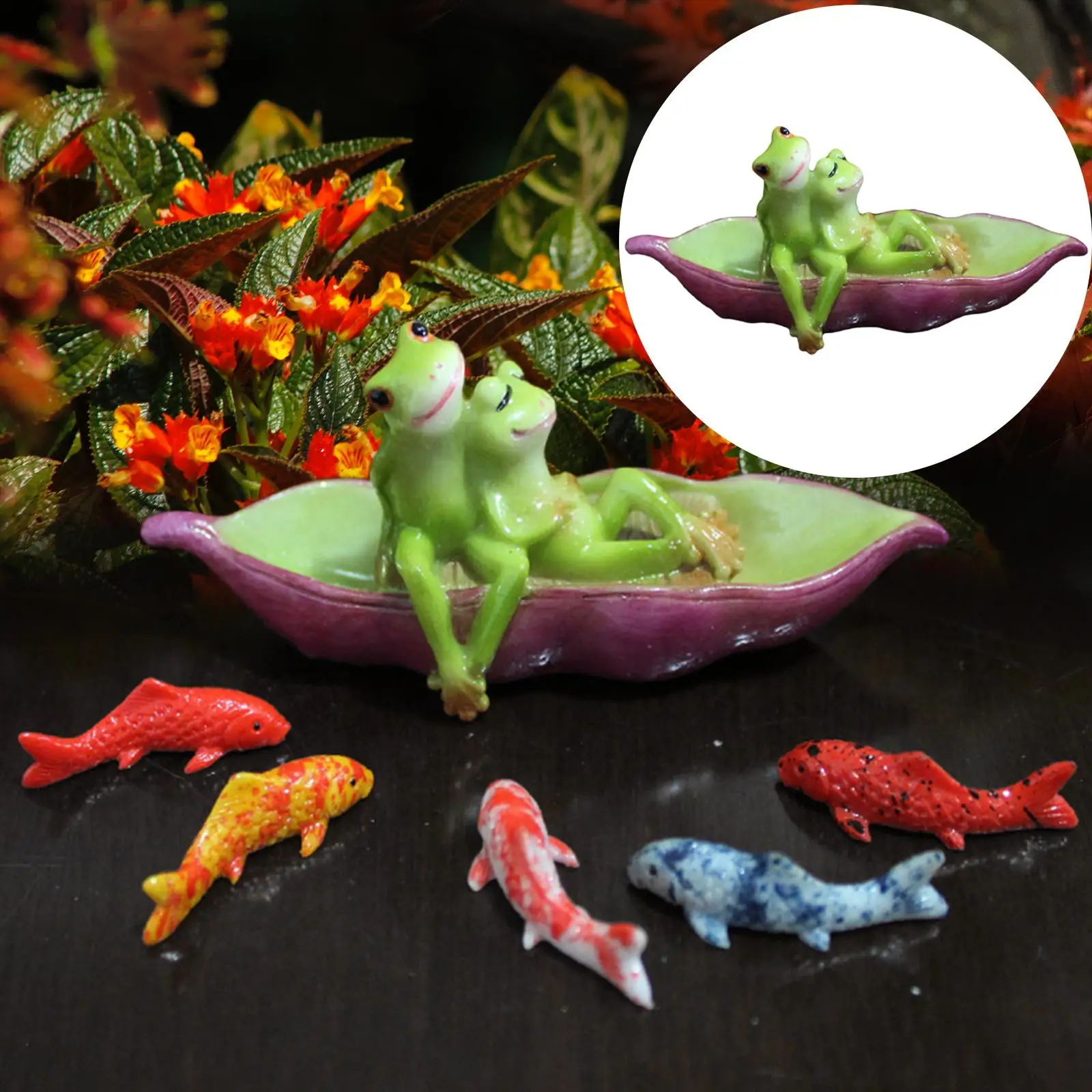 

Смоляная сидячая кожа, пара лягушек, уличная скульптура, украшение