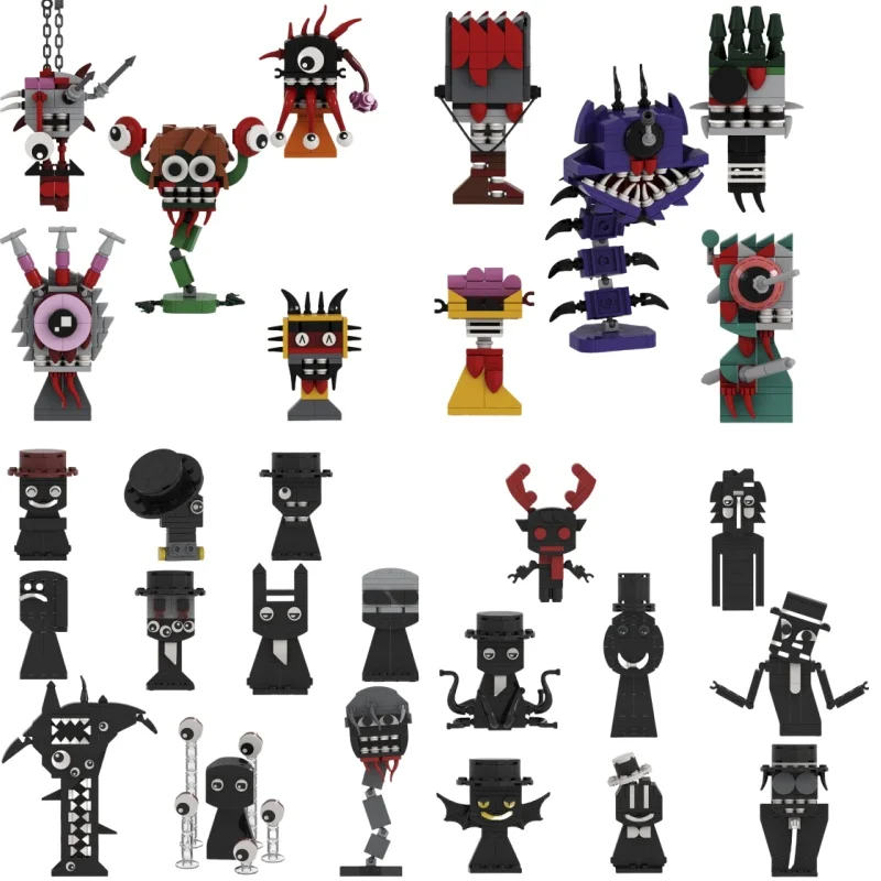 Sprunki чёрные фигурки