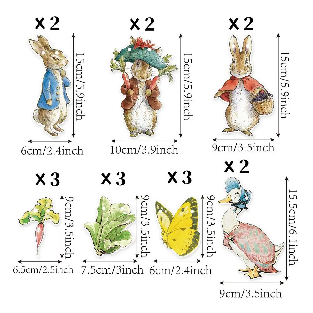 

Гирлянда Из Бумажных Украшений В Виде Кроликов, Пасхальная Тематика, Табличка «Счастливой Пасхи» Для Спальни, Гостиной, Веранды