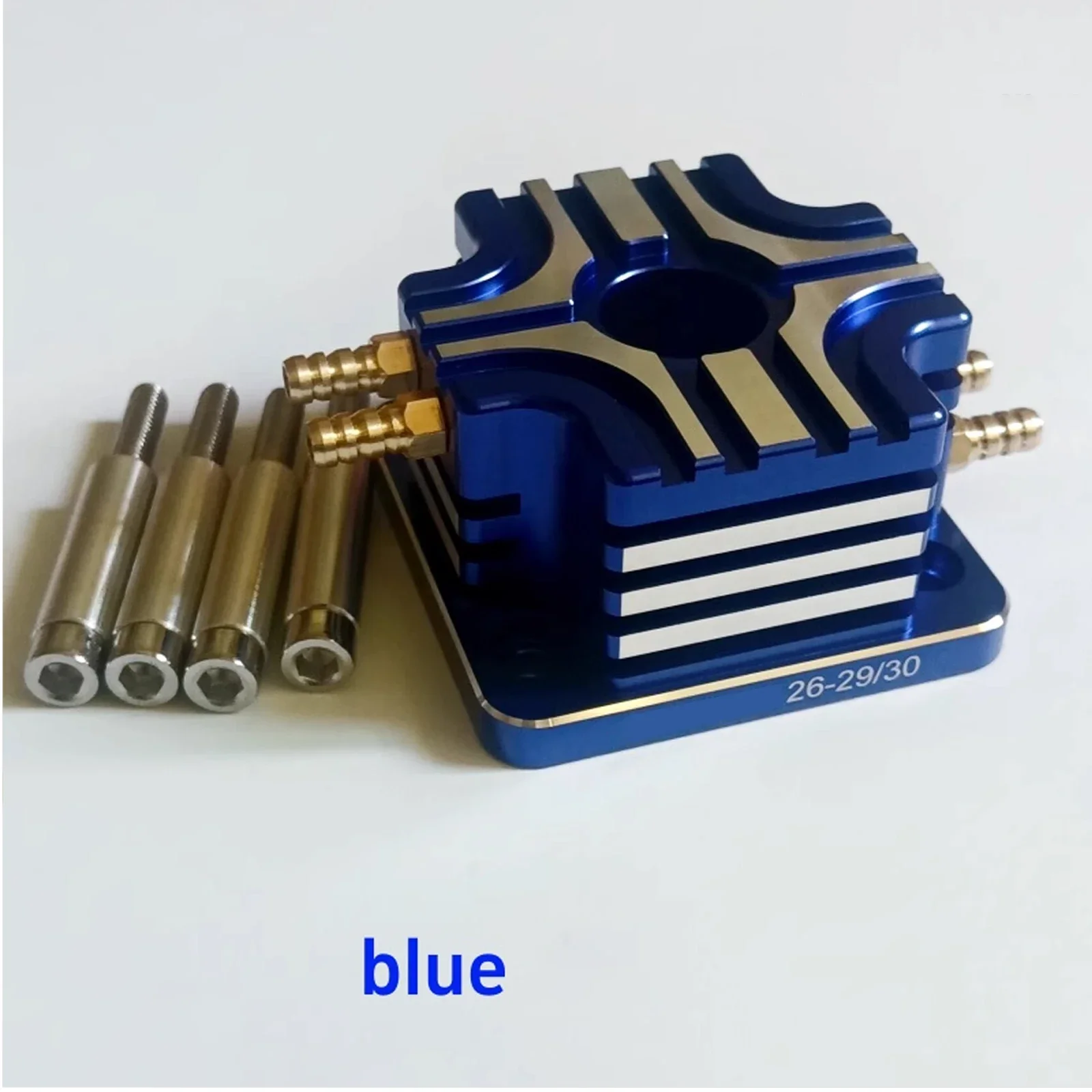 New Aluminum Water Jacket for Zenoah 26cc 29cc 30CC Gas Marine Engine RC Model Boat Upgrade Toy Accessories